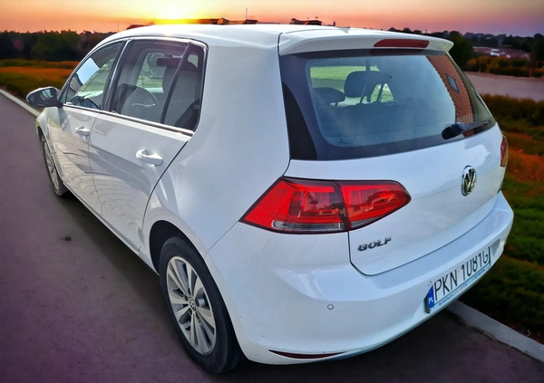 Volkswagen Golf cena 38500 przebieg: 126000, rok produkcji 2015 z Sompolno małe 631